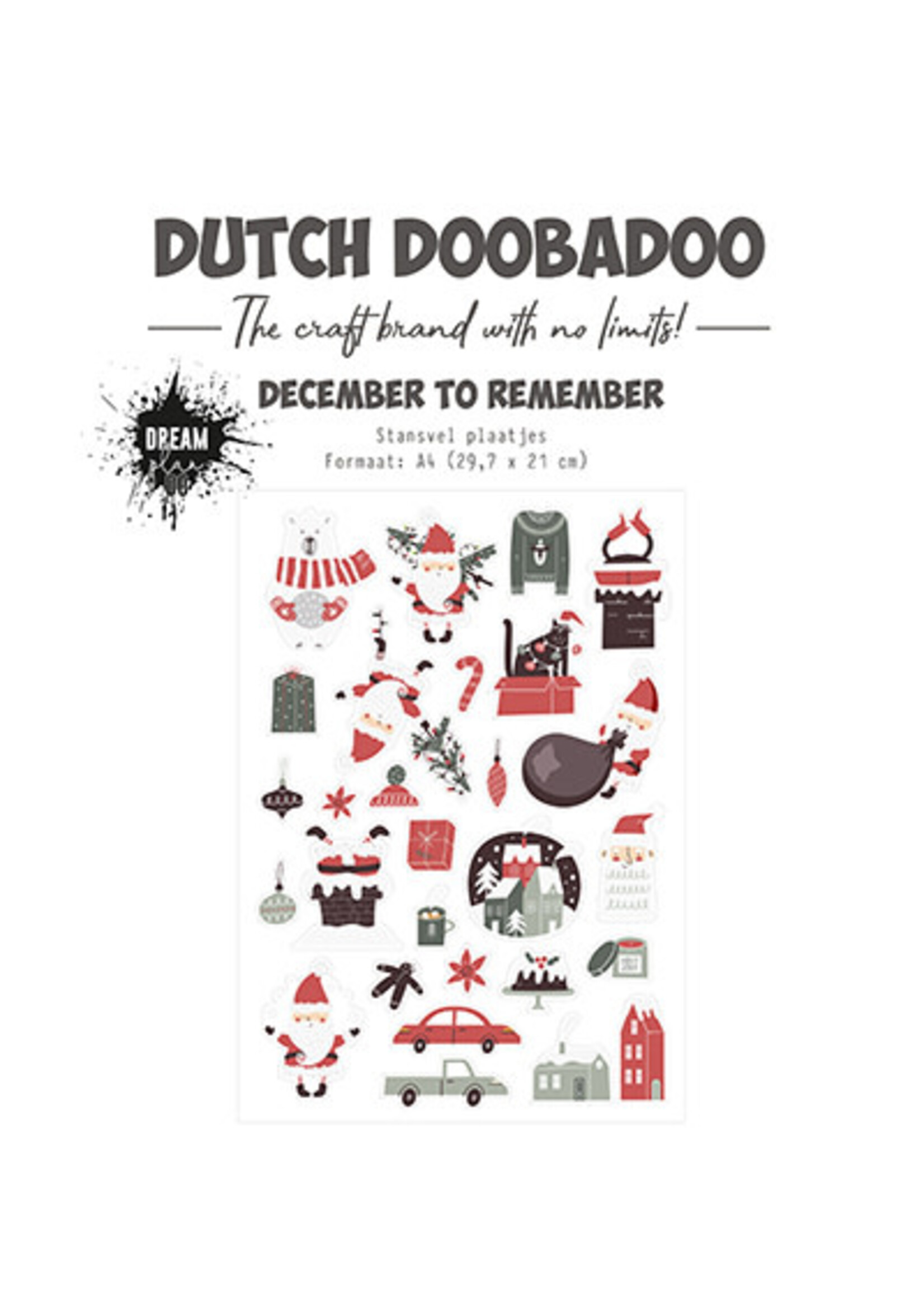 Dutch Doobadoo 474.007.019 - Stansvel Plaatjes to Remember