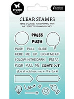 Studio Light interactions Light Up Your Craft Essentials Clear Stamps (SL-ES-STAMP276)