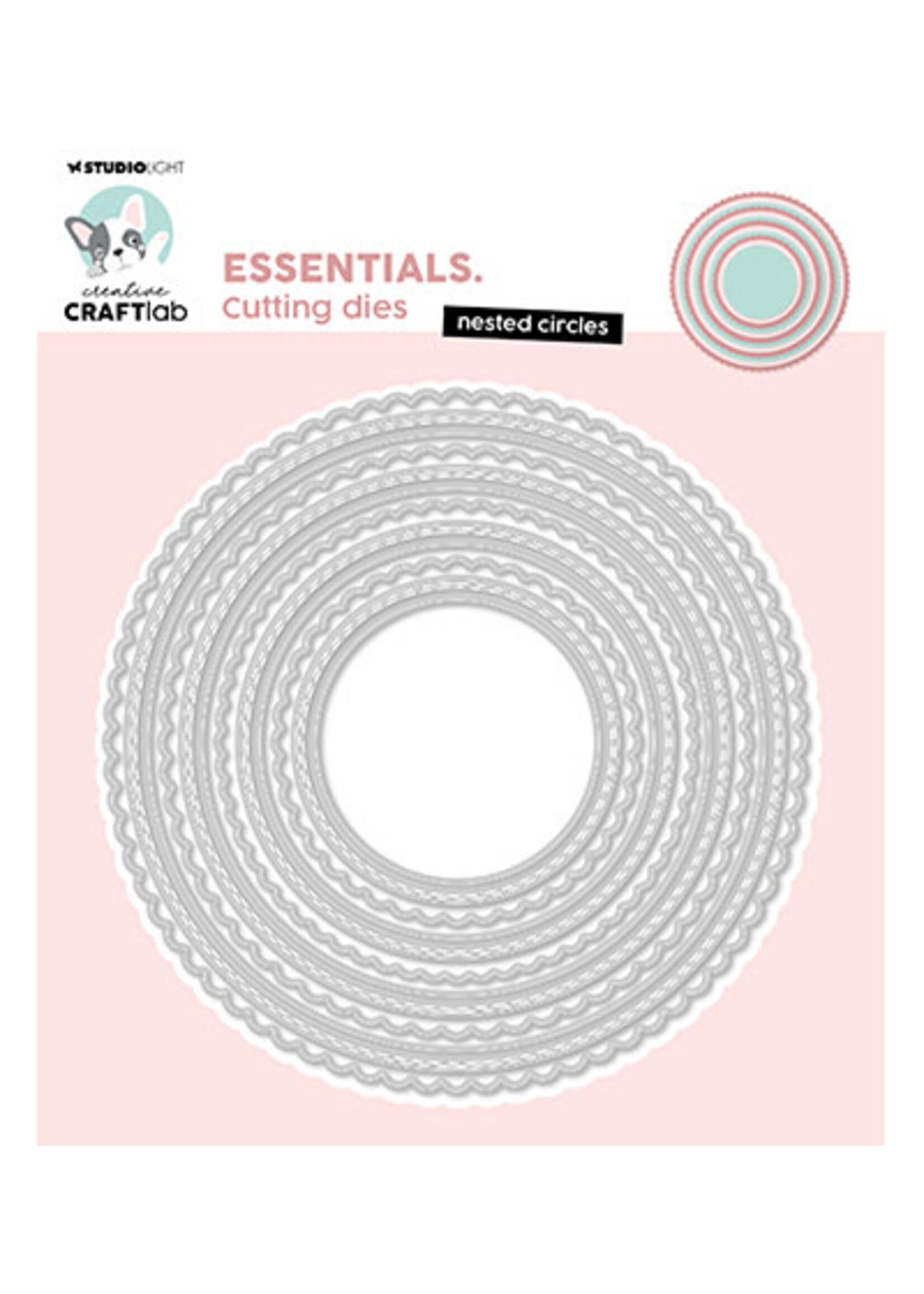 Craftlab CCL-ES-CD744 - Nested circles Essentials nr.744