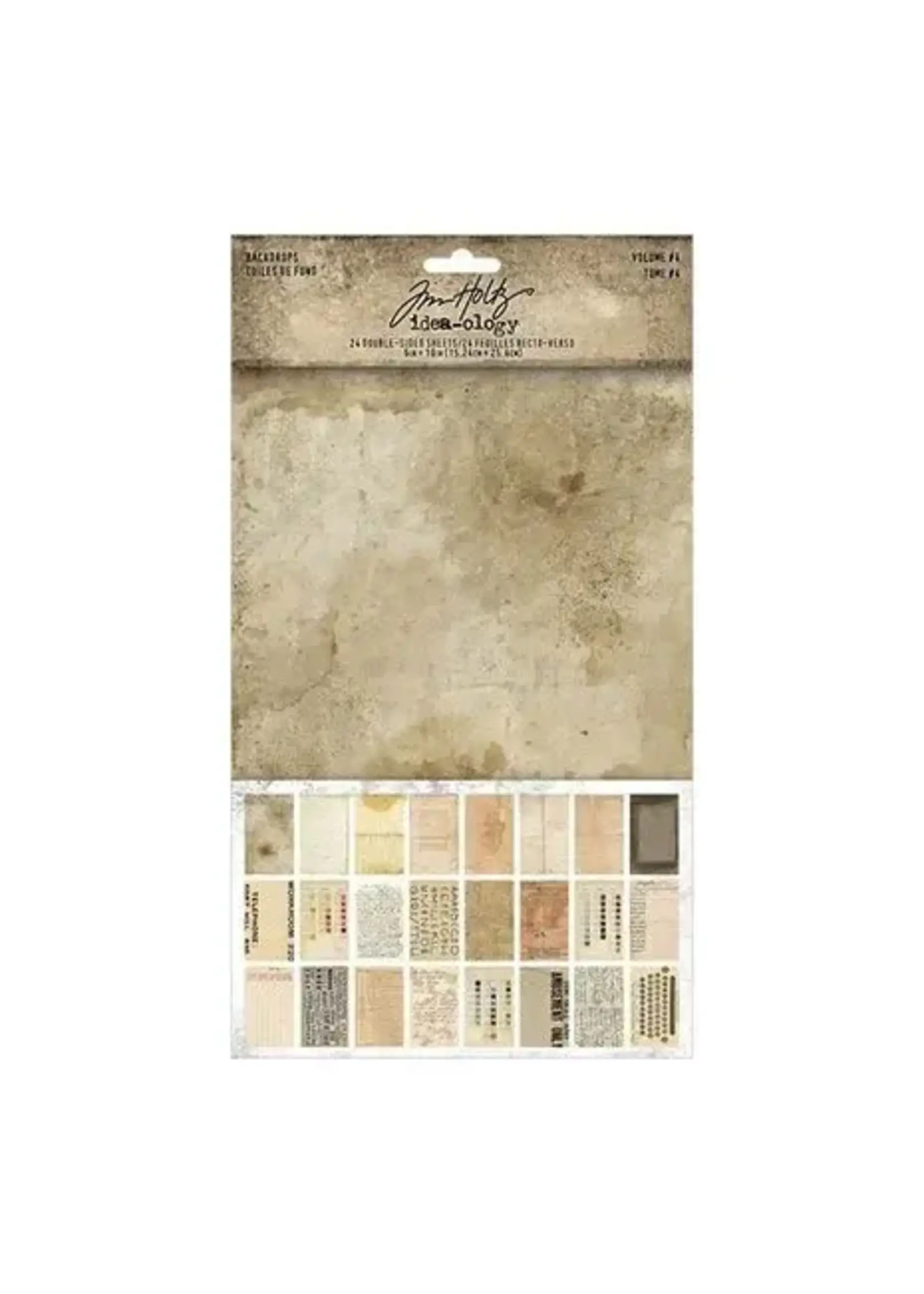 Tim Holtz Tim Holtz Backdrops Volume 4 (TH94308)