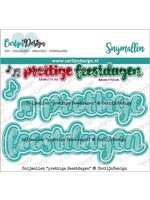 Carlijn Design Snijmallen Prettige Feestdagen (CDSN-0186)