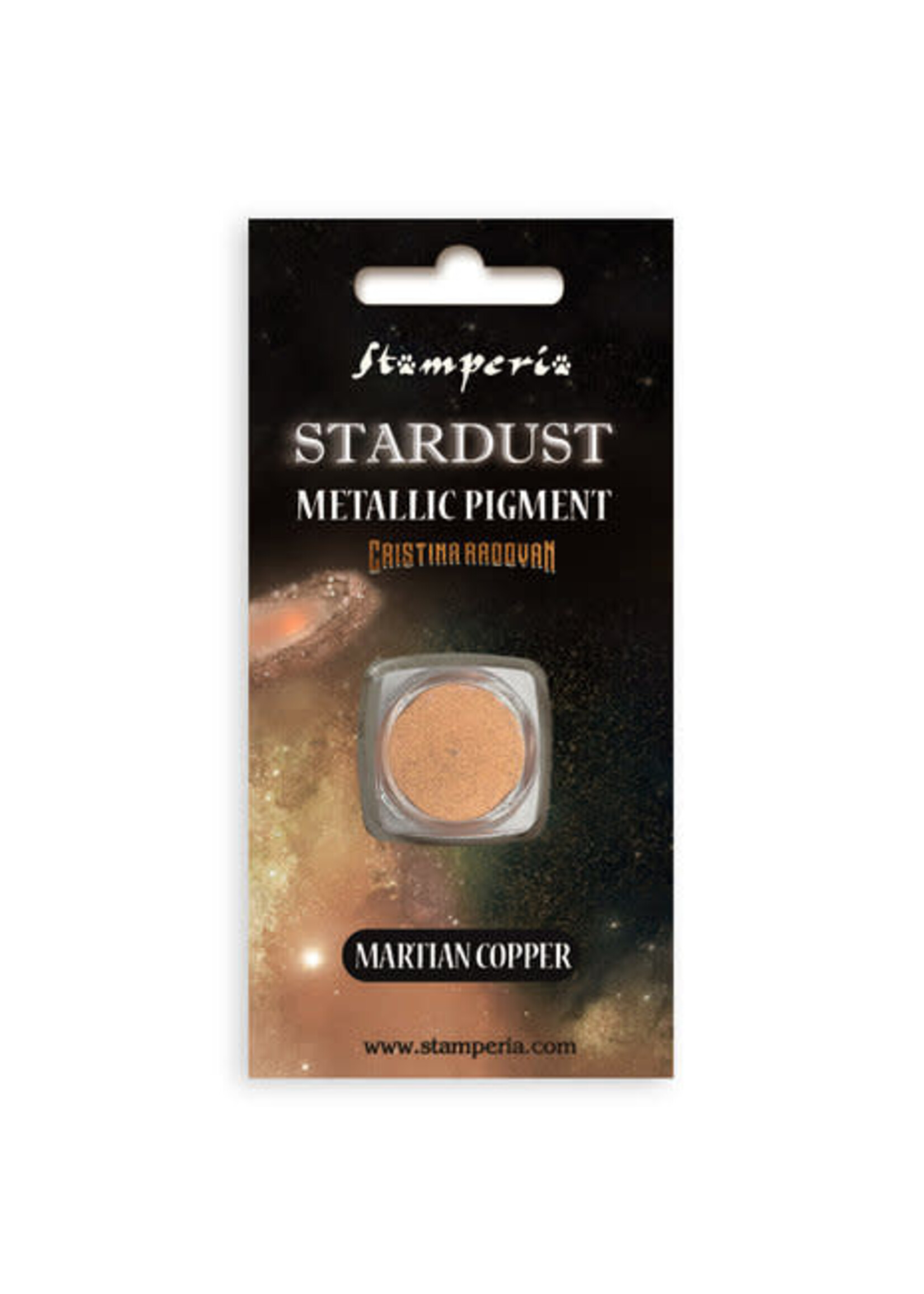 Stamperia Stardust Metallic Pigment Martian Copper 0,5g (KAPRB03)