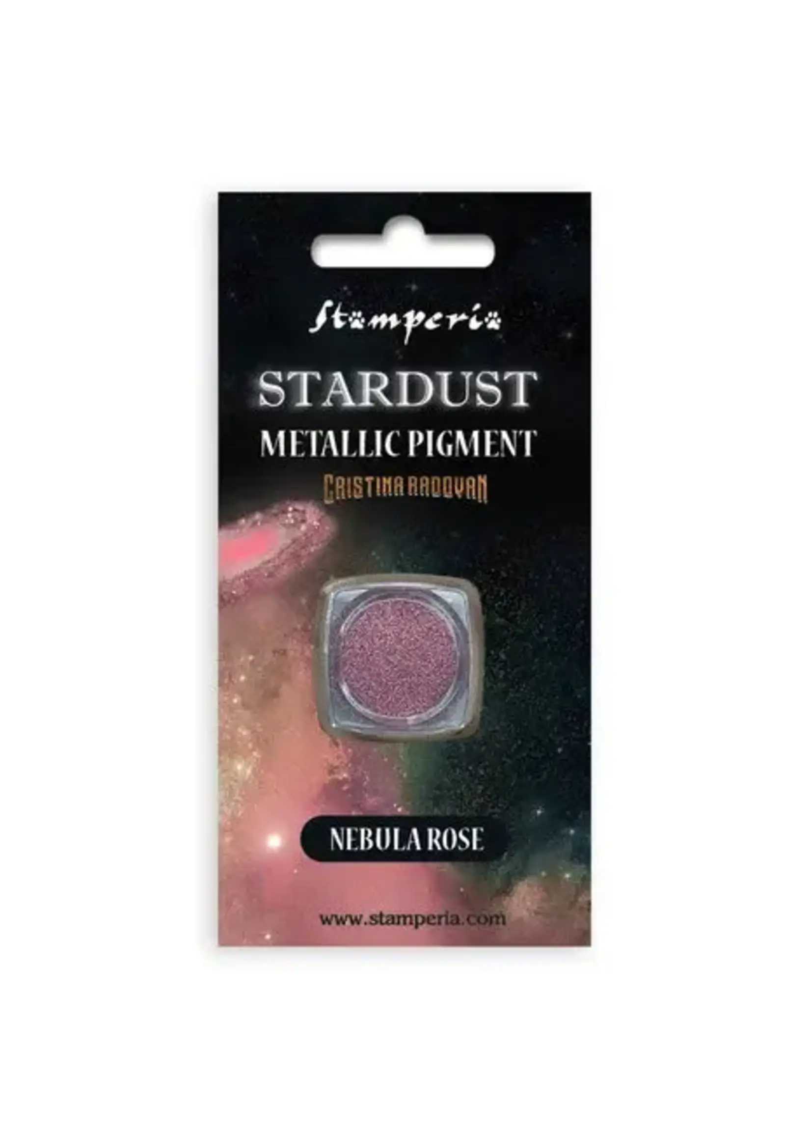 Stamperia Stardust Metallic Pigment Nebula Rose 0,5g (KAPRB05)