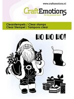 Craft Emotions CraftEmotions clearstamps 6x7cm - Kerstman met cadeau‘s (09-23) Artikelnummer 130501/5047