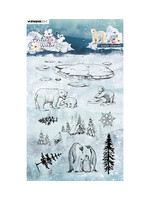 Studio Light SL-AW-STAMP584 - Arctic elements Artic Winter nr.584