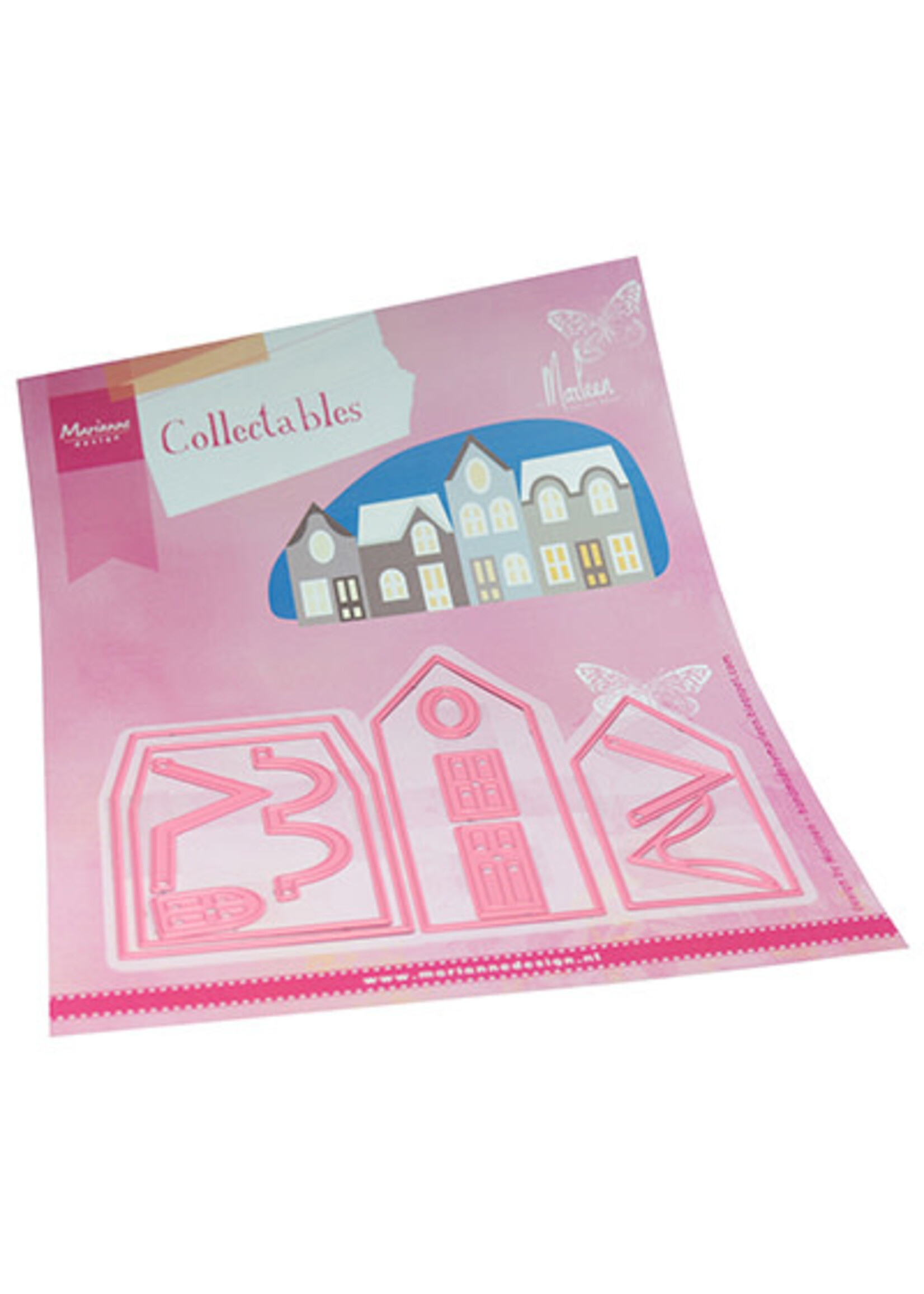 Marianne Design COL1537 - Houses by Marleen
