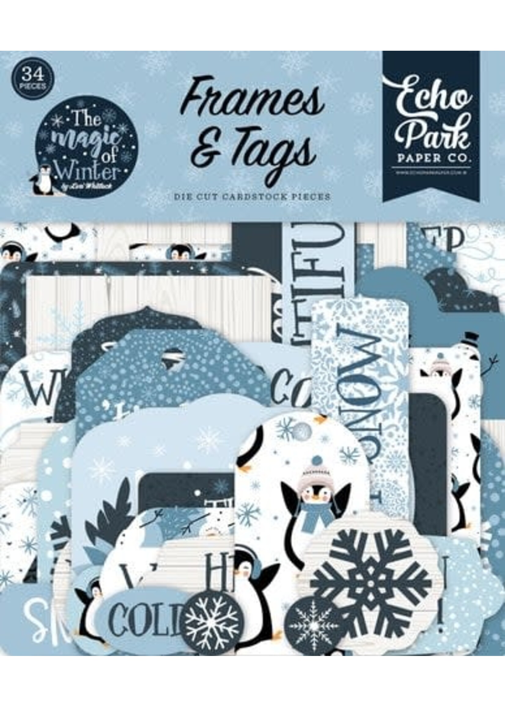 Echo Park The Magic Of Winter Frames & Tags (MOW291025)