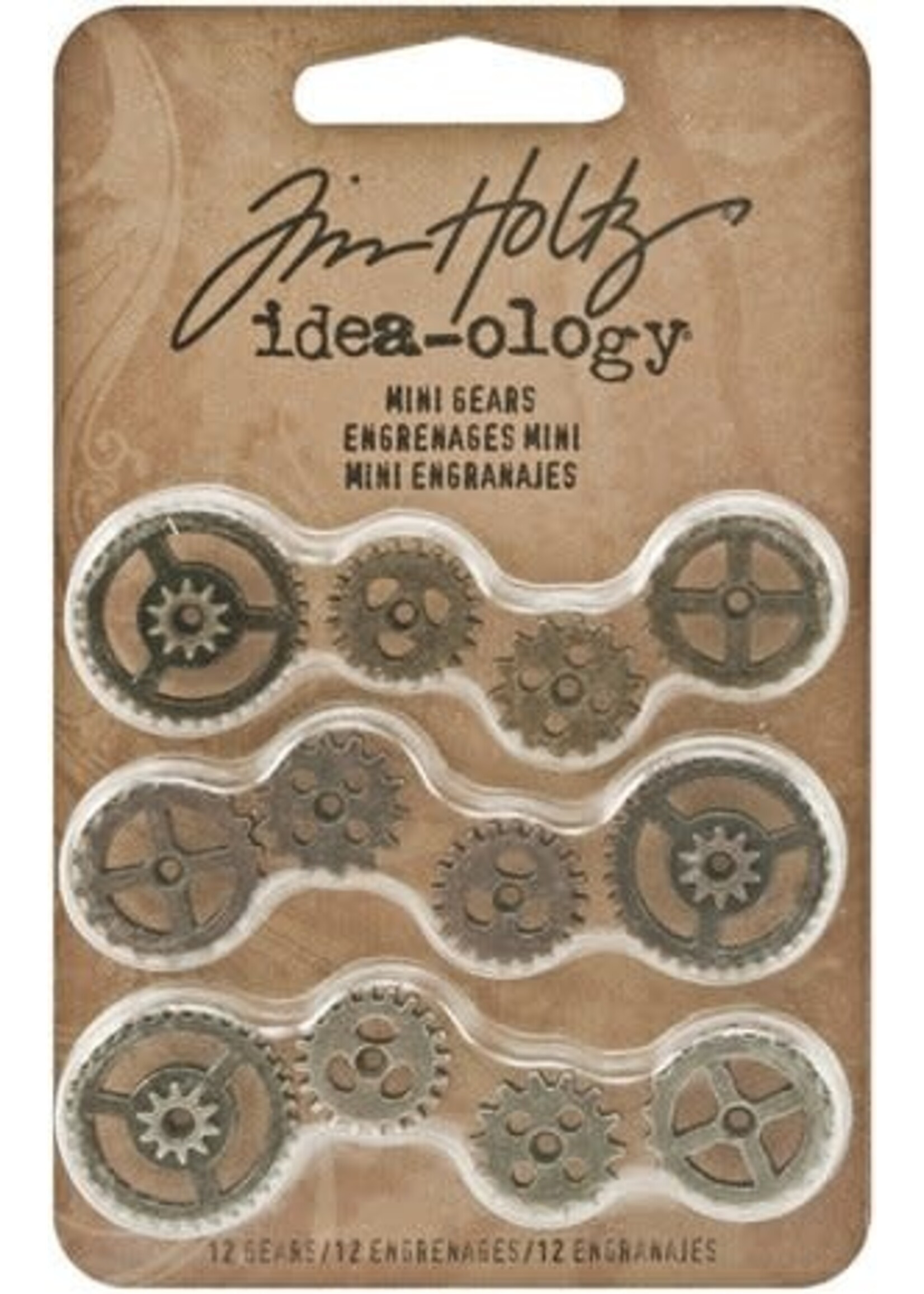 Tim Holtz Tim Holtz Mini Gears (12pcs) (TH93012)