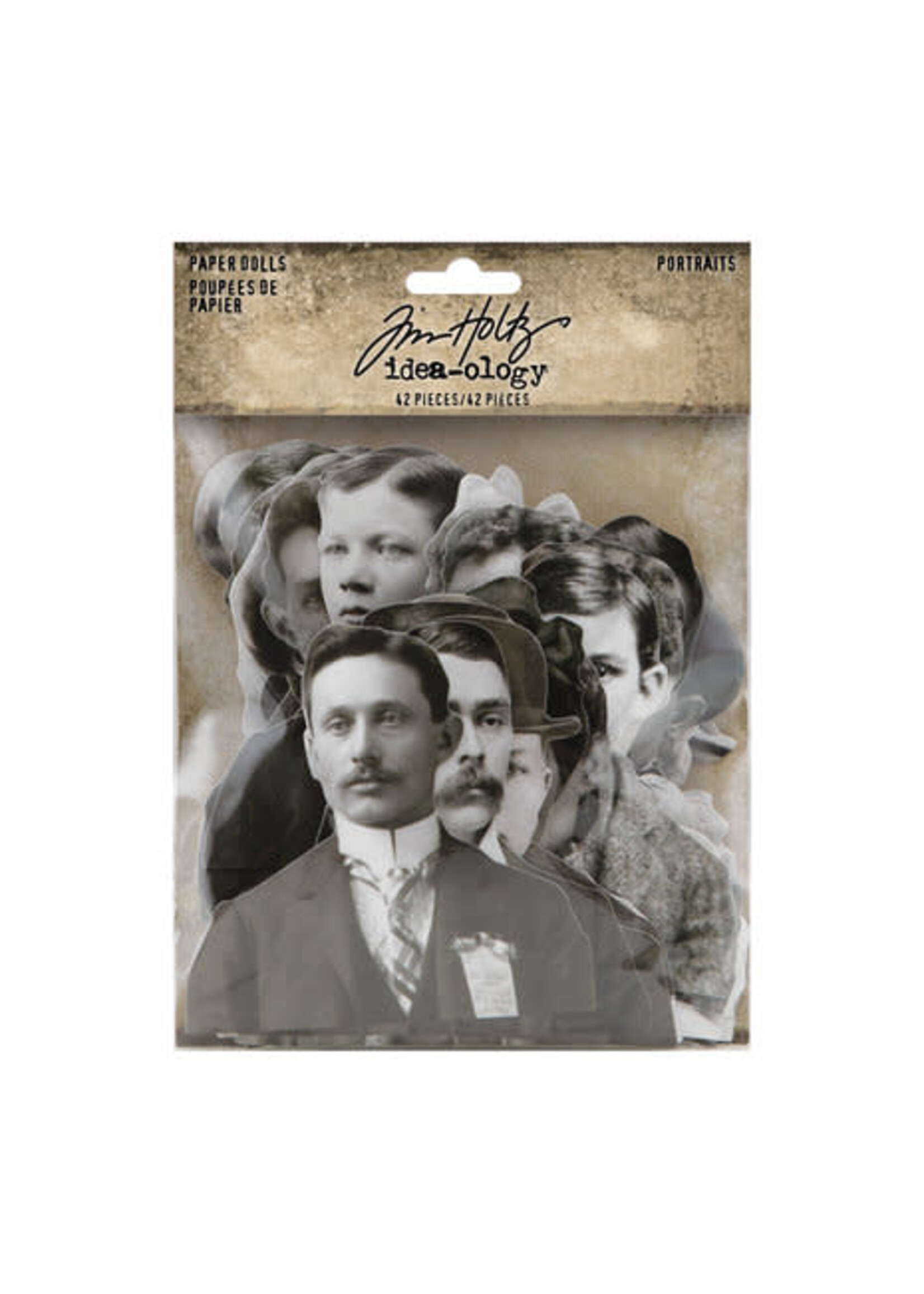 Tim Holtz Tim Holtz Paper Dolls Portraits (TH94233)