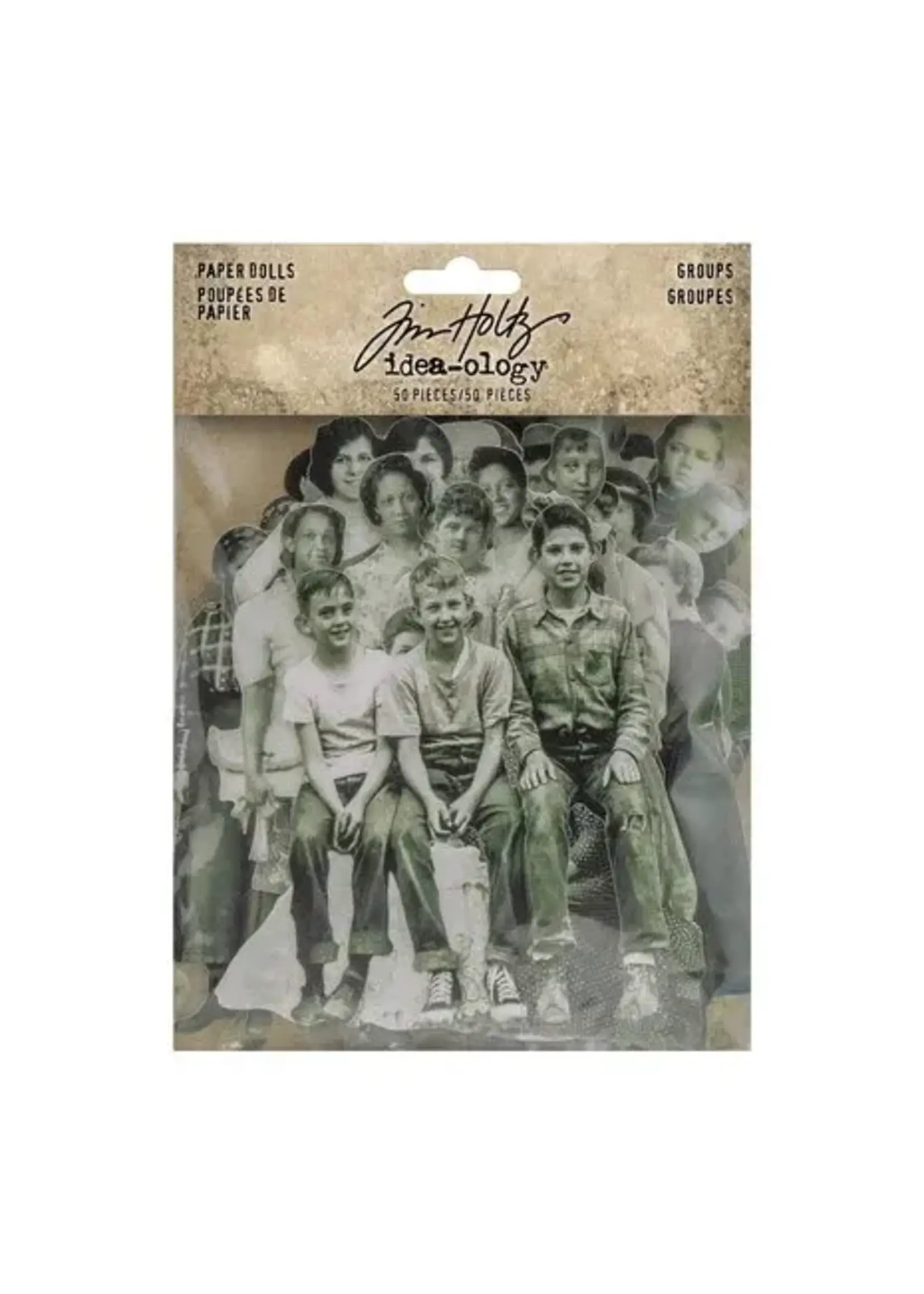 Tim Holtz Tim Holtz Paper Dolls Groups (TH94137)