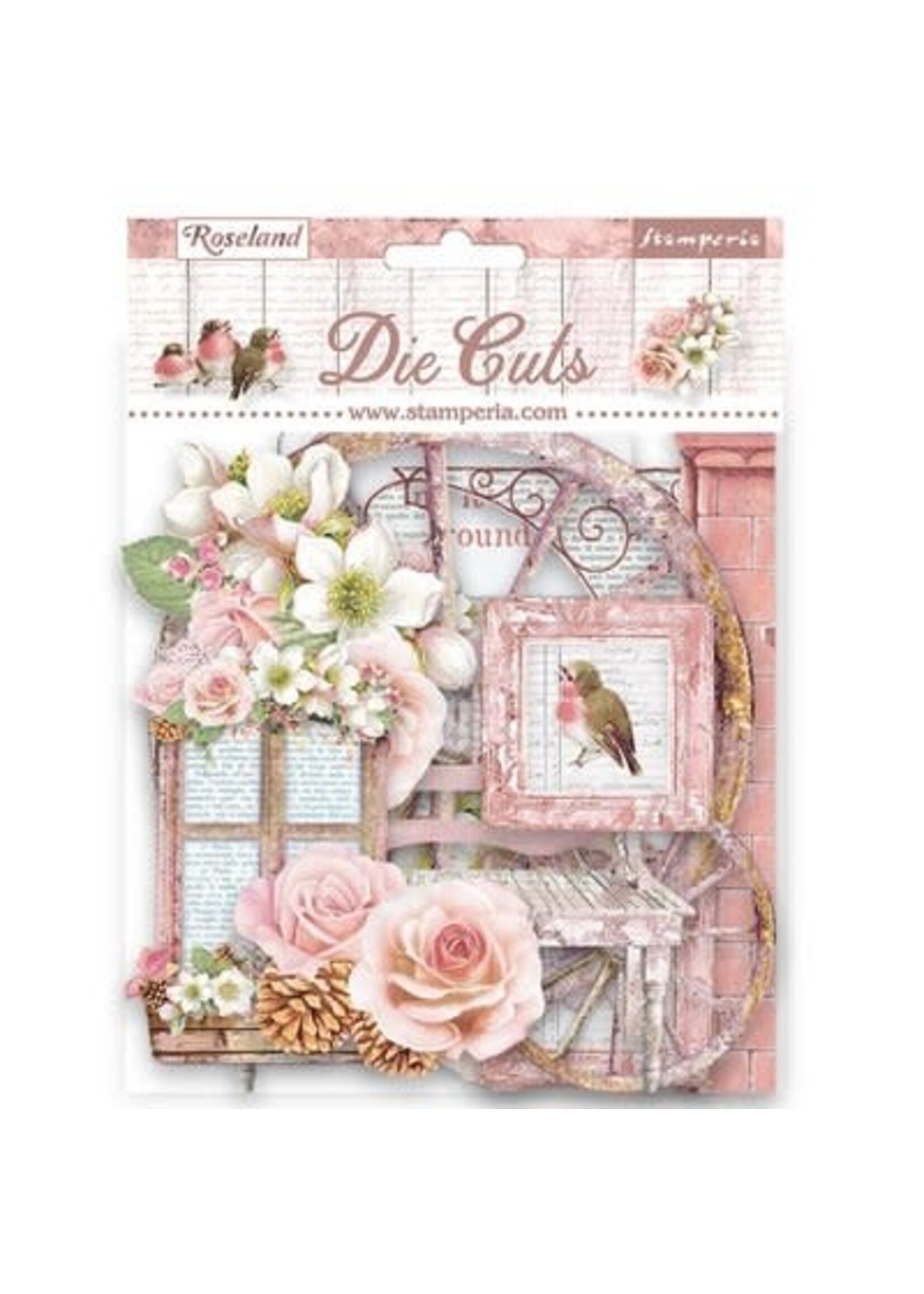 Stamperia Roseland Die Cuts (DFLDC80)