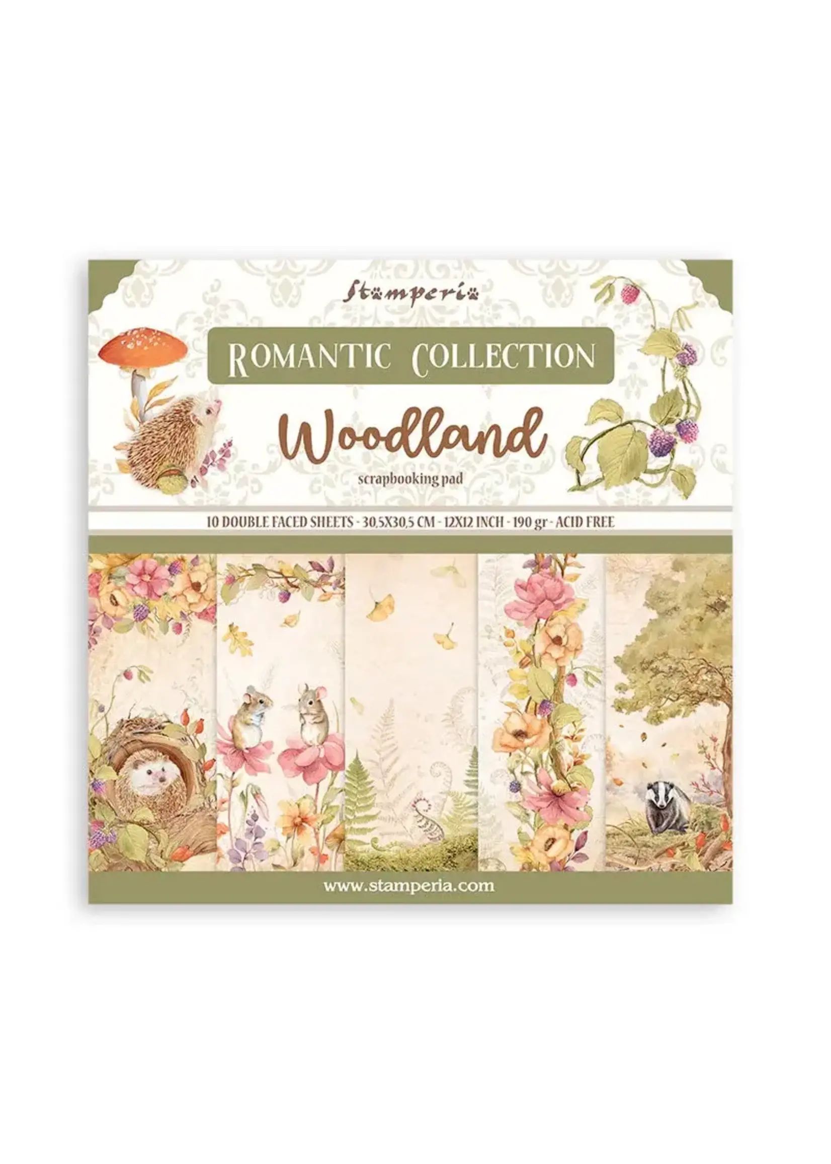 Woodland 12x12 Inch Paper Pack (SBBL143)