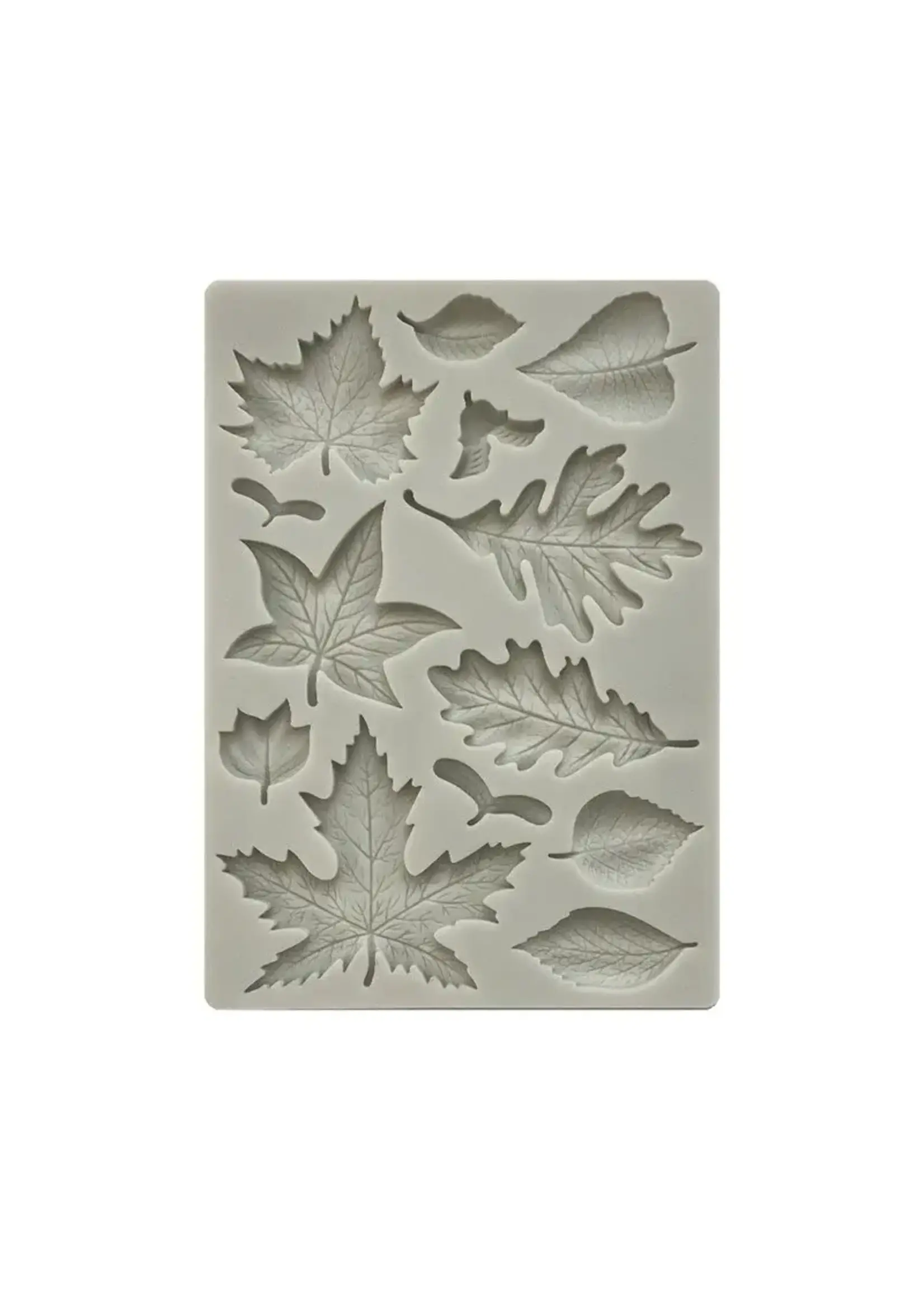 Stamperia SILICON MOLD A5 - WOODLAND LEAVES