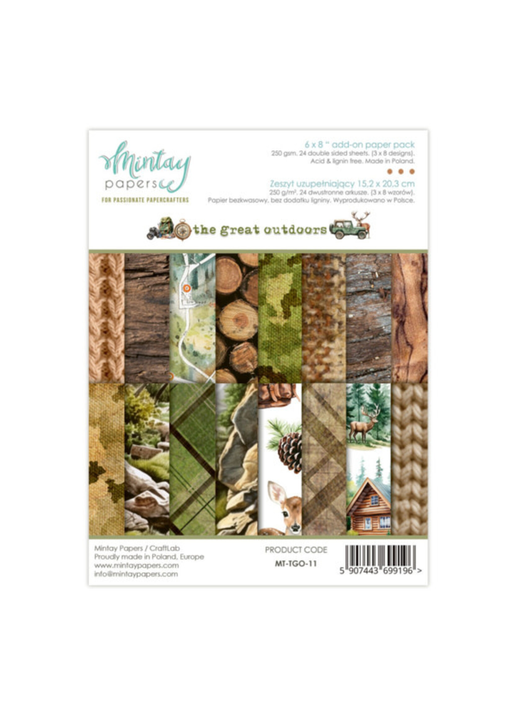 Mintay 6 X 8 ADD-ON PAPER PAD - THE GREAT OUTDOOR