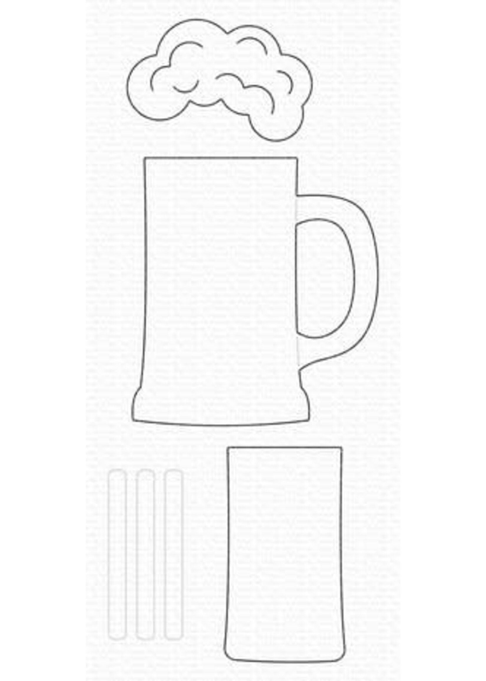 MFT Frosty Beer Mug Die-namics (MFT-2231)