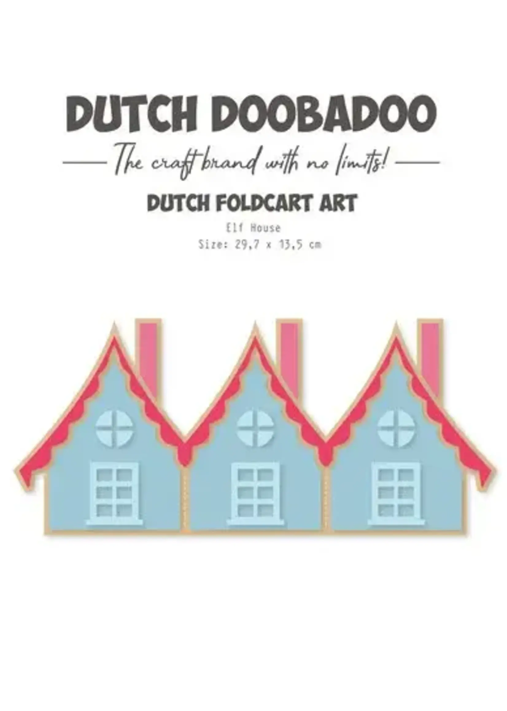 Dutch Doobadoo Dutch Card Art A4 Elf House (470.784.260)
