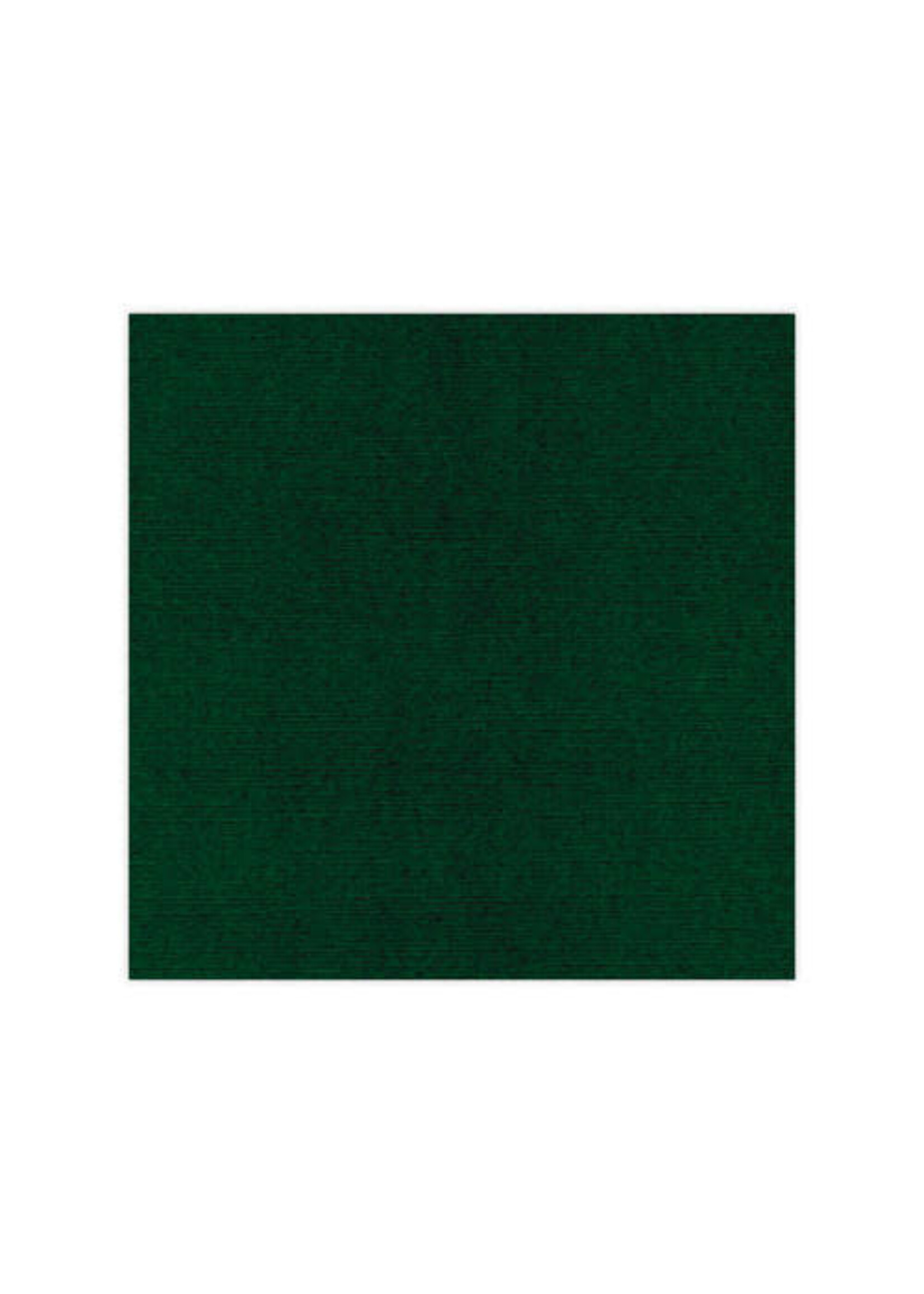 carddeco BLKG-SC23 Linnenkarton - 30.5 x 30.5 - Kerstgroen10 vel