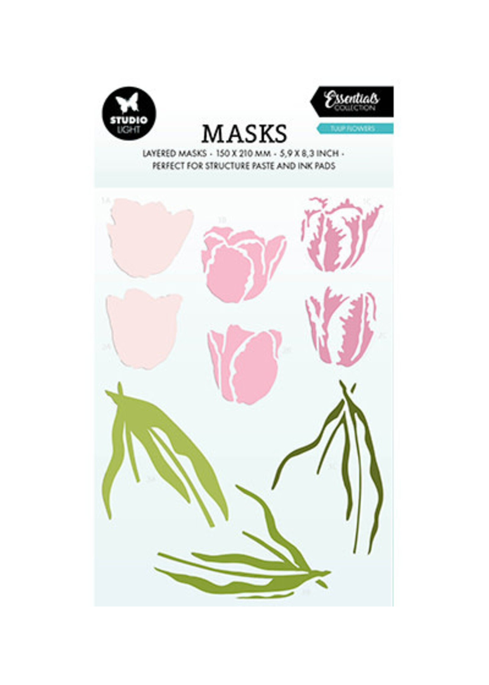 Studio Light SL-ES-MASK248 - Tulip flowers Essentials nr.248