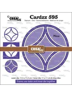 Crealies Cardzz Stansen No. 595 Frame & Inlay Nina (CLCZ595)