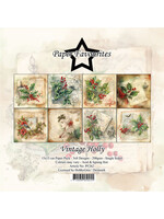 Paper Favorites Vintage Holly 6x6 Inch Paper Pack (PF262)