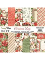 Scrapboys Christmas Day 8x8 Inch Paper Pad (SB-CHDA-10)