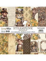 Scrapboys Steampunk Journey 12x12 Inch Paper Pack (SB-STJO-08)