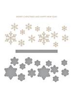 spellbinders Glimmering Snowflakes Hot Foil Plate & Die Set (GLP-410)