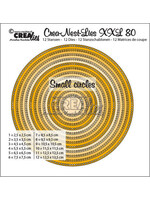 Crealies Crea-Nest-Lies XXL Stansen No. 80 Cirkels Met Kleine Ronde Gaatjes (CLNestXXL80