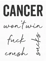 MFT Crush Cancer Clear Stamps (CS-838)