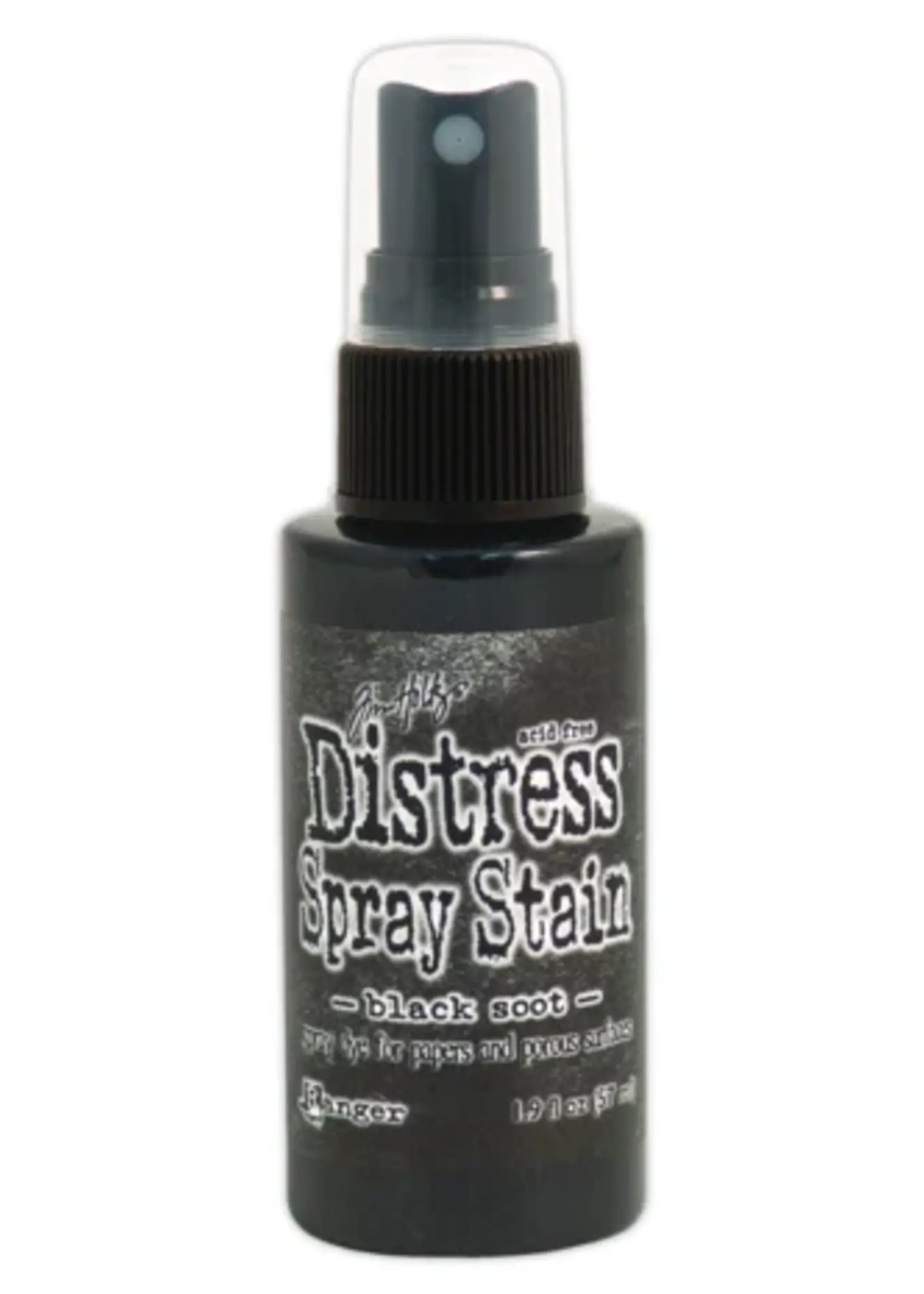 Ranger Tim Holtz Distress Spray Stains Black Soot 1.9 fl oz (TSS42167)
