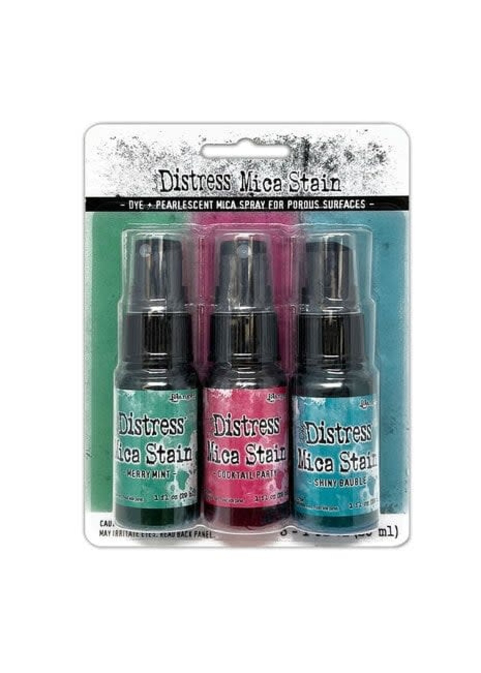 Ranger Tim Holtz Distress Mica Stain Holiday Set 4 (3x1 fl oz) (TSCK81166)