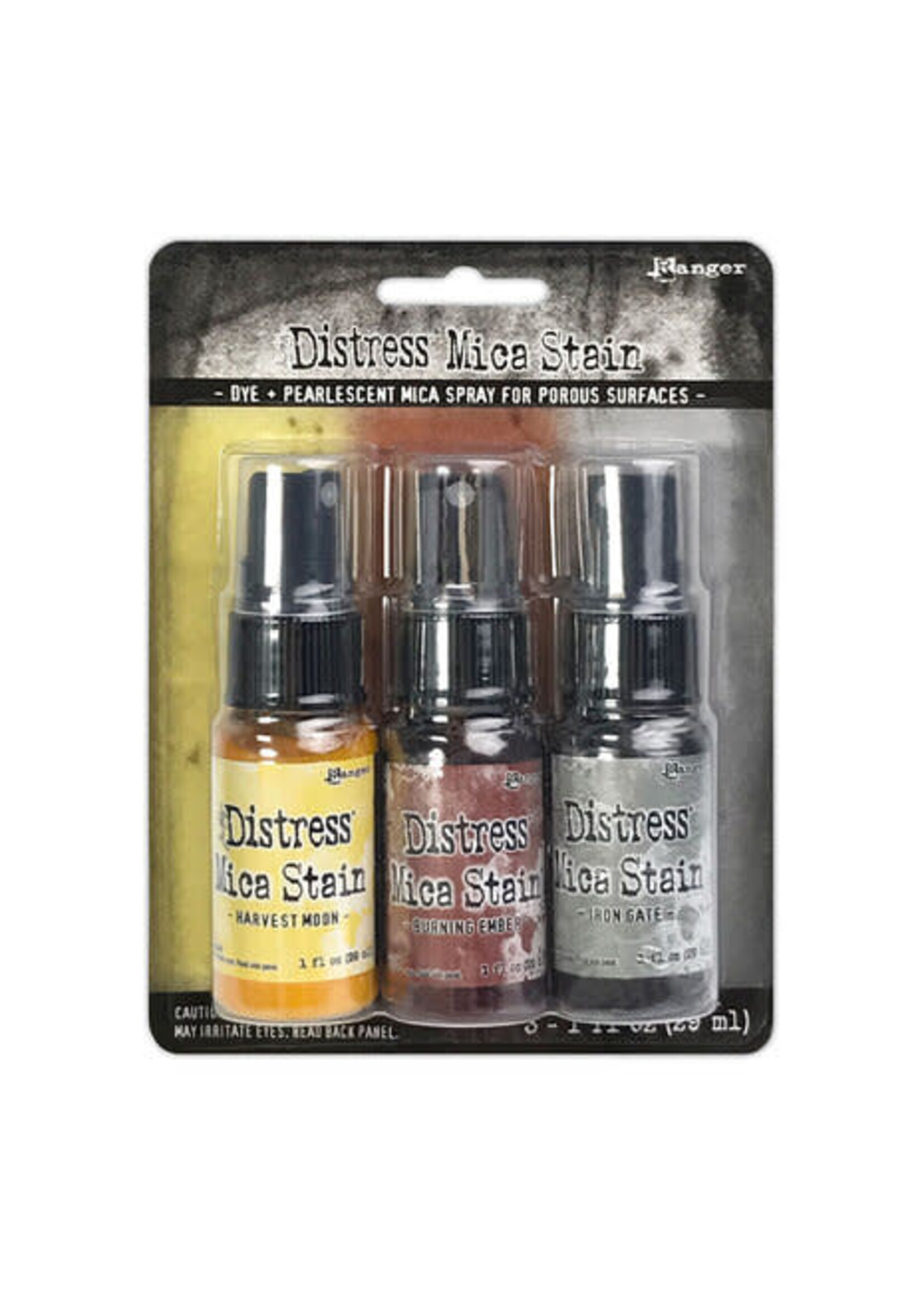 Ranger Tim Holtz Distress Mica Stain Halloween Set 3 (3x1 fl oz) (TSHK81098)