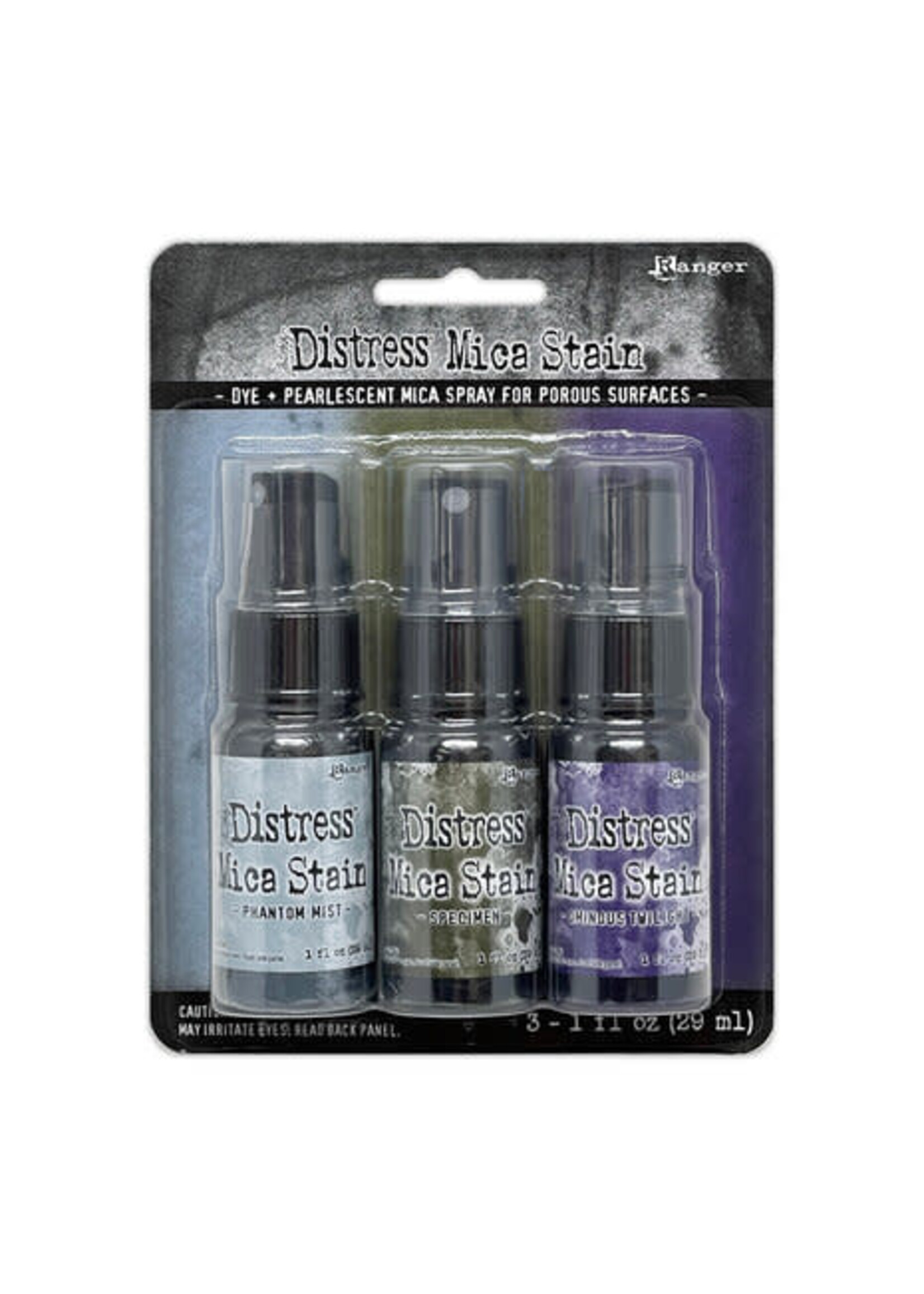 Ranger Tim Holtz Distress Mica Stain Halloween Set 6 (3x1 fl oz) (TSHK84334)