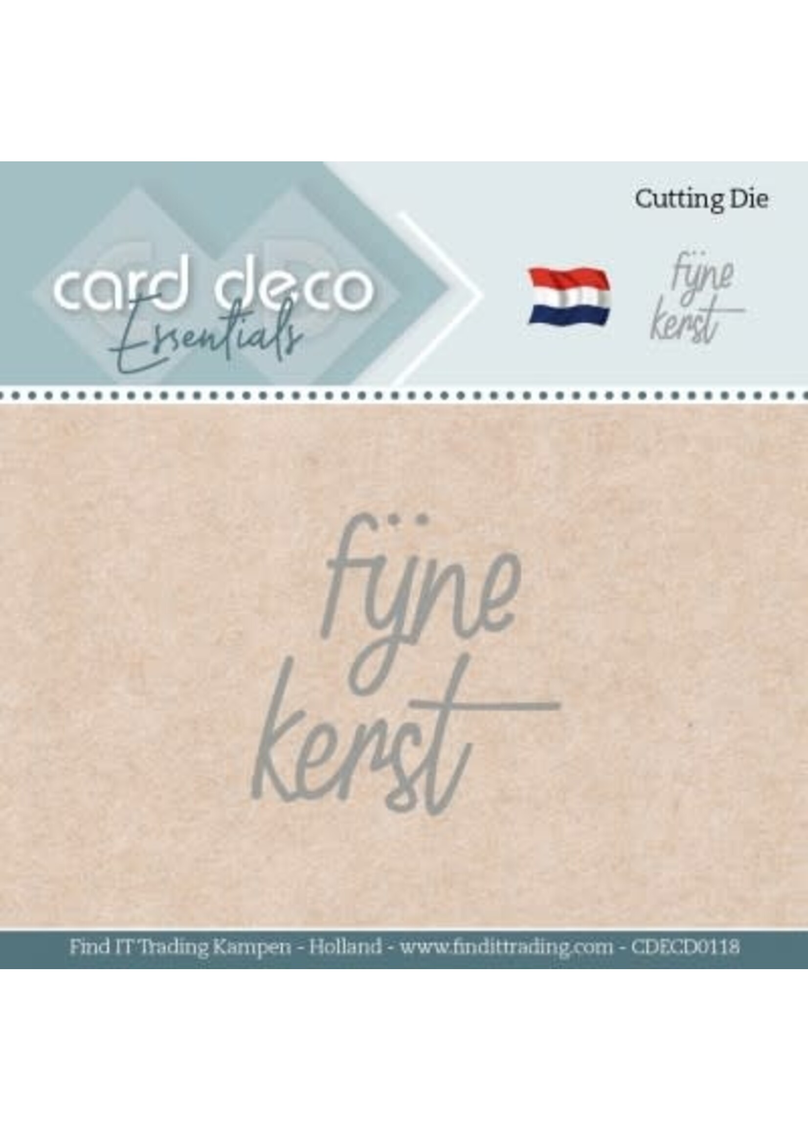 carddeco Card Deco Essentials - Dies - Fijne Kerst