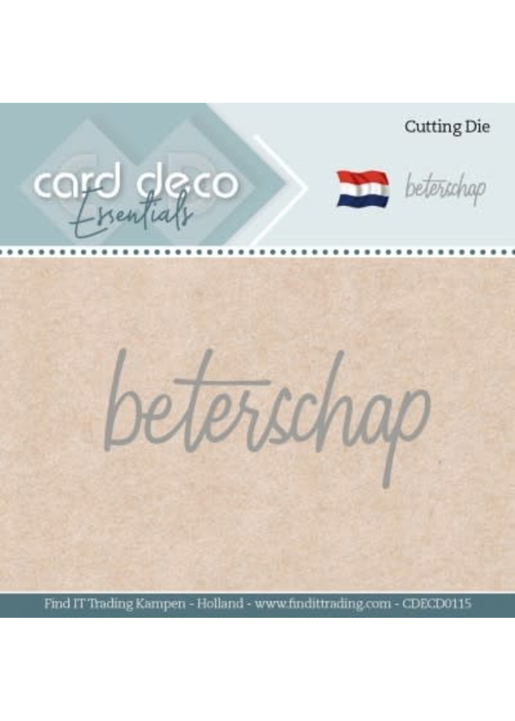 carddeco Card Deco Essentials - Dies - Beterschap