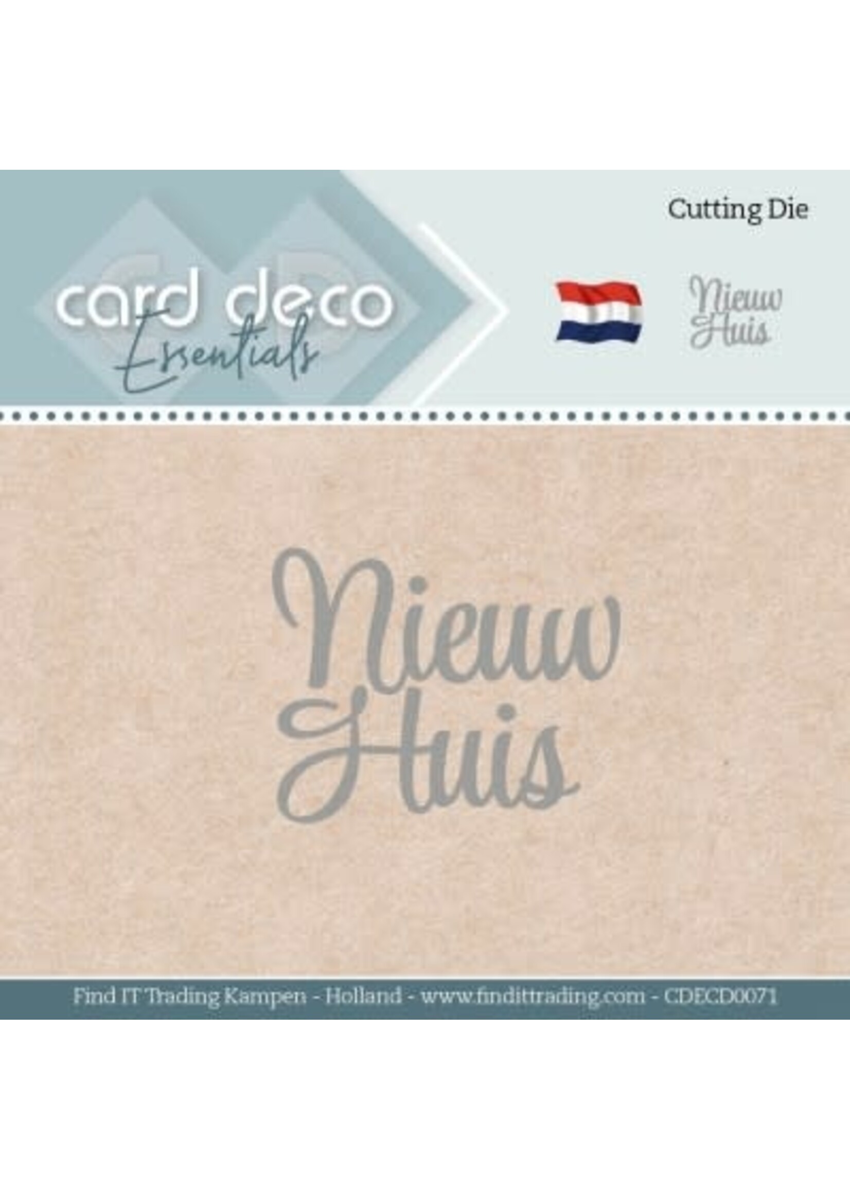 carddeco Card Deco Essentials - Dies - Nieuw Huis