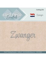 carddeco Zwanger - Cutting Dies By Card Deco Essentials