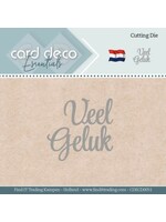 carddeco Veel Geluk - Cutting Dies By Card Deco Essentials