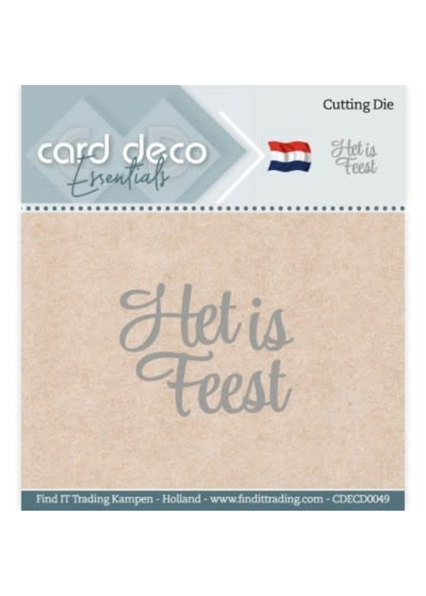 carddeco Het Is Feest - Cutting Dies By Card Deco Essentials