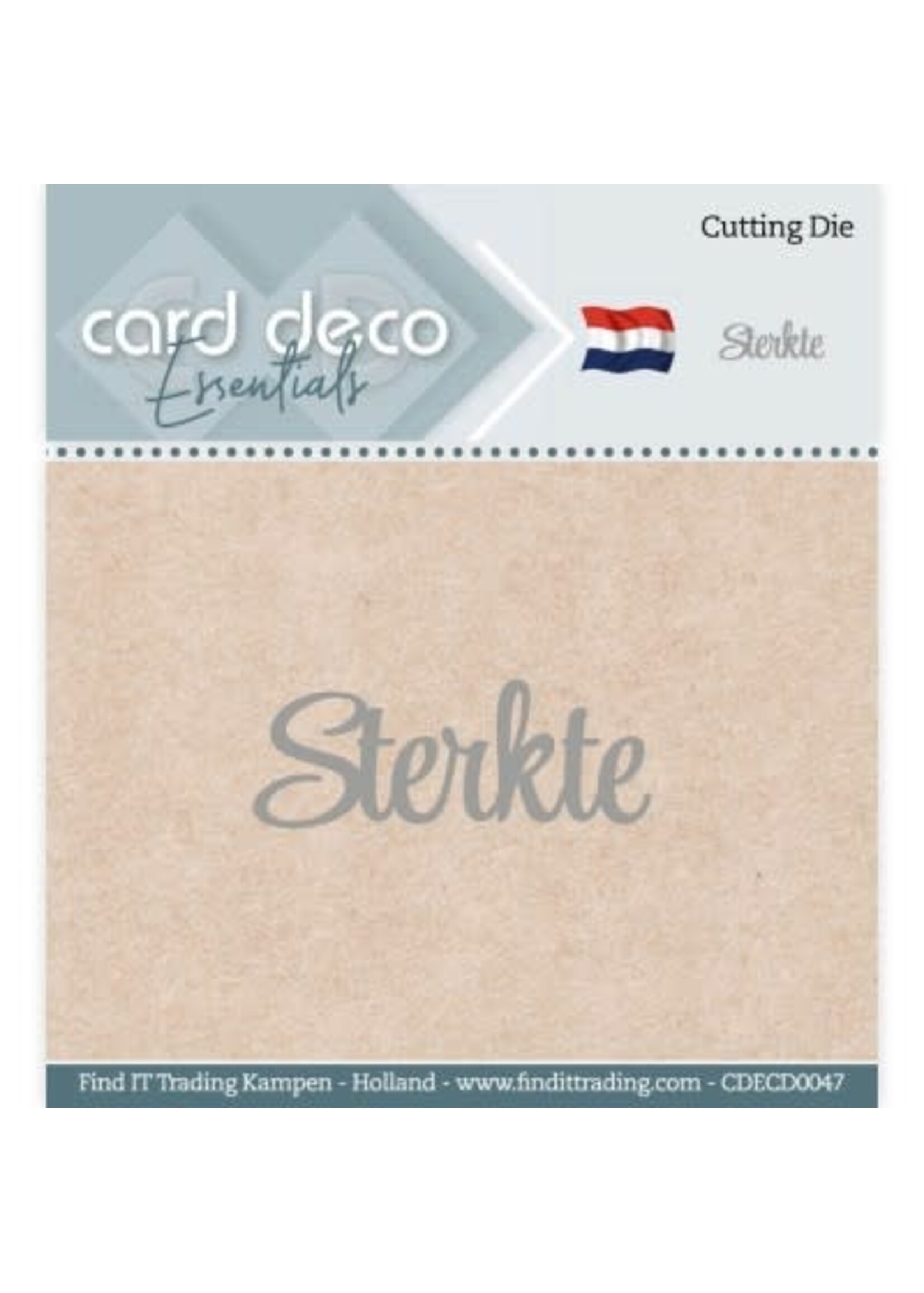 Sterkte - Cutting Dies By Card Deco Essentials