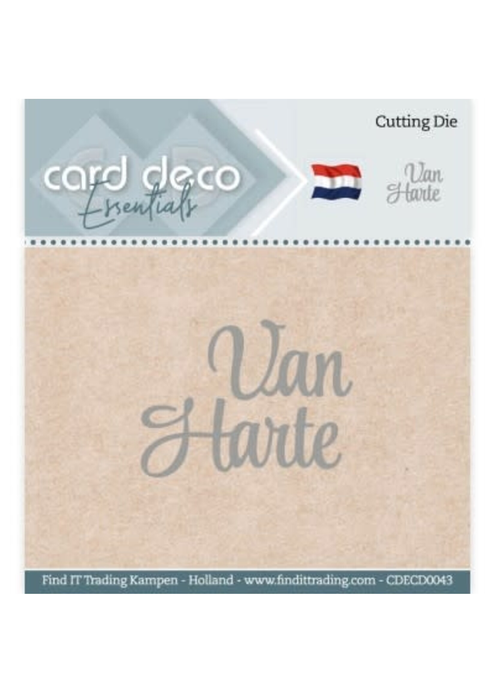 carddeco Van Harte - Cutting Dies - Card Deco Essentials