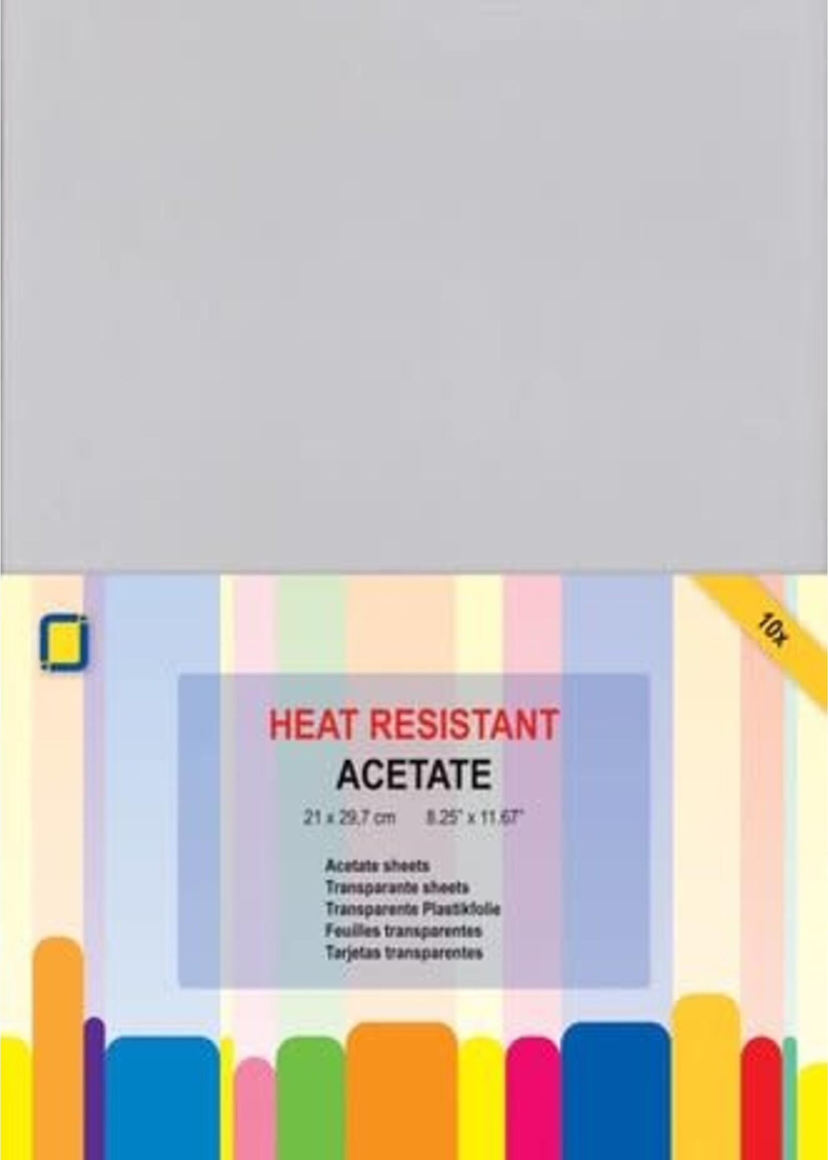 Jeje Acetate sheets heat resistant A4 (3.1030)