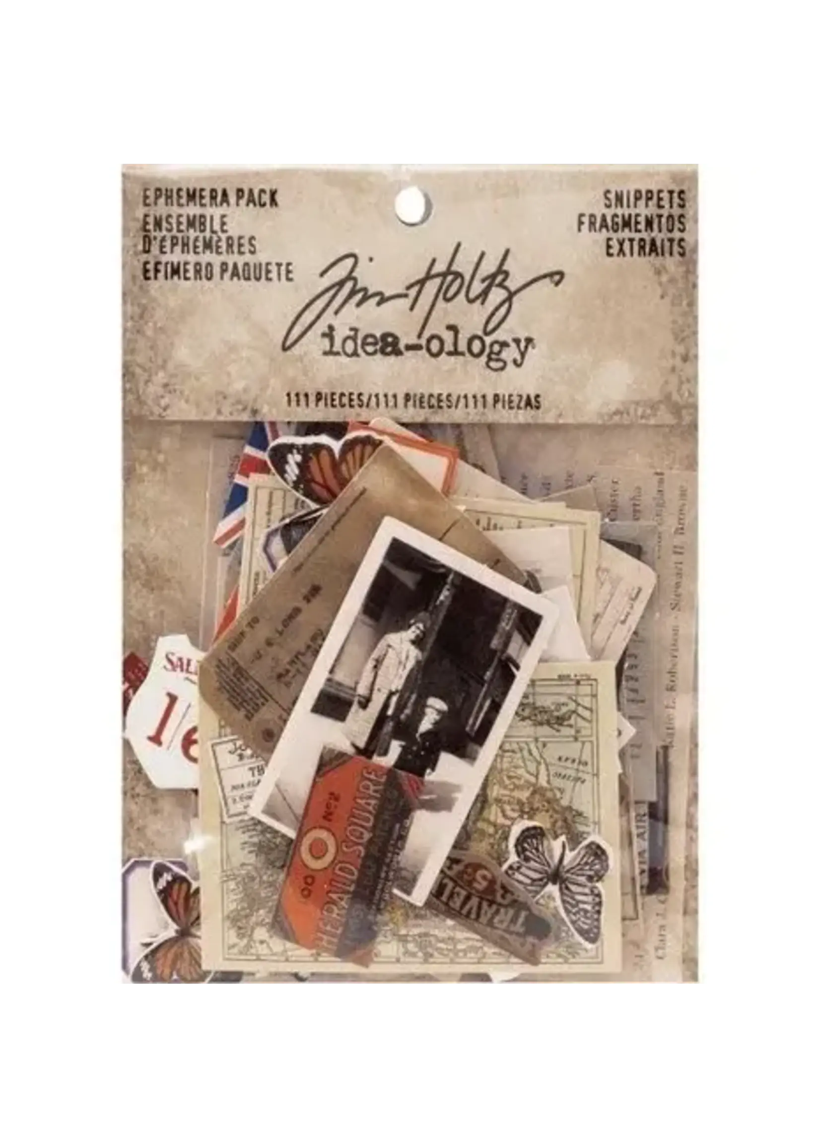 Tim Holtz Tim Holtz Ephemera Pack Snippets (11pcs) (TH93564)
