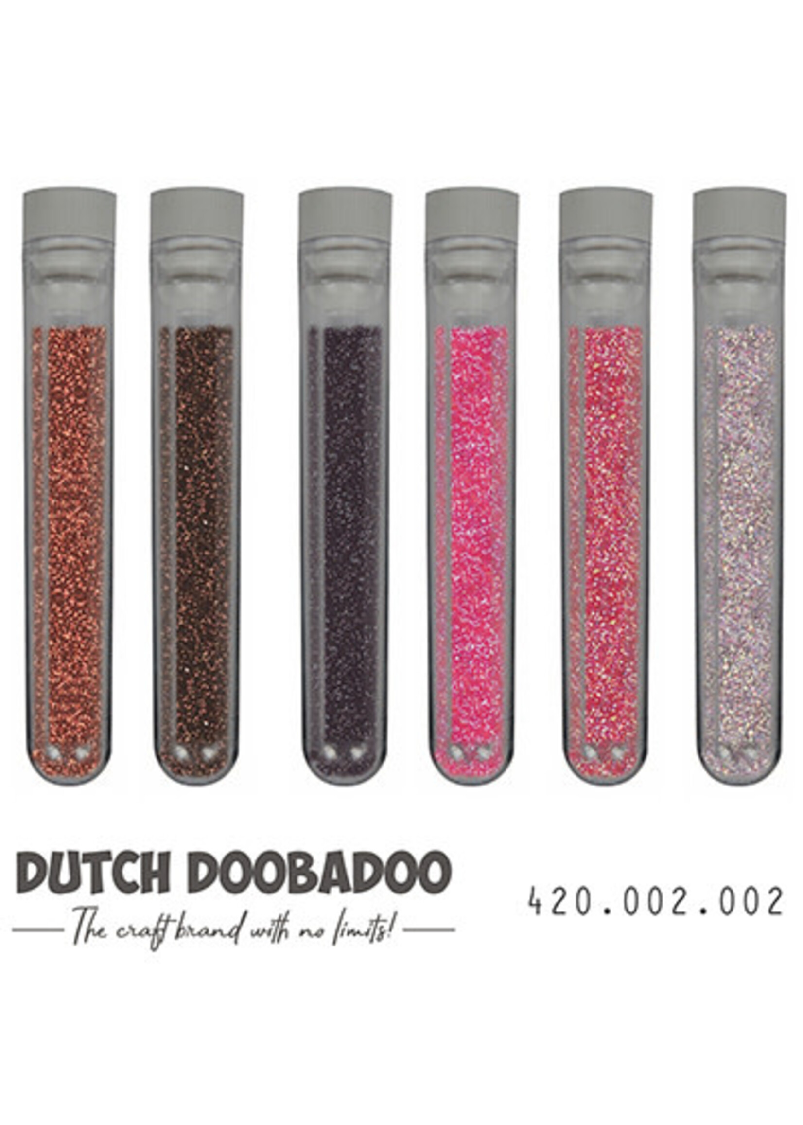 Dutch Doobadoo 420.002.002 - Glitter set Love