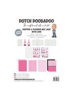 Dutch Doobadoo 473.013.002 - Kit 002 With Love, knippen en plakken met Jaap