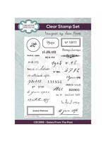 creative expressions Sam Poole Clear Stamp A5 Dates From The Past (CEC959)