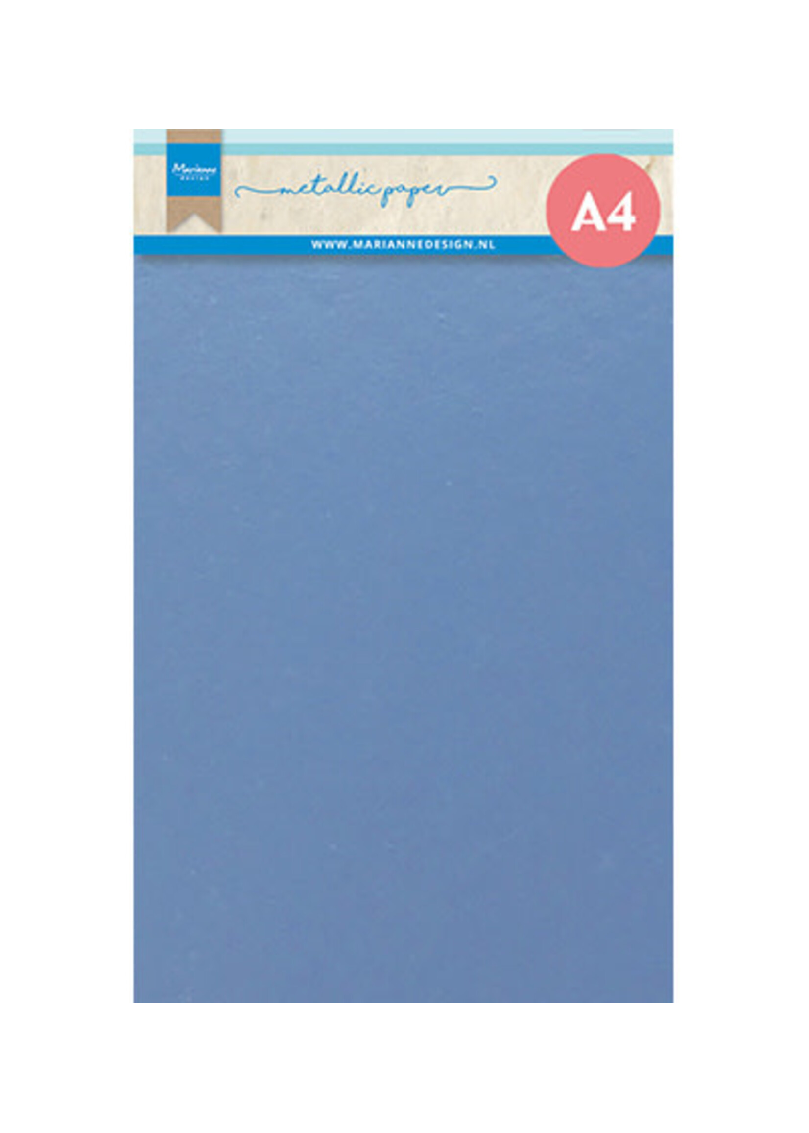 Marianne Design CA3176 - Metallic paper, Light Blue