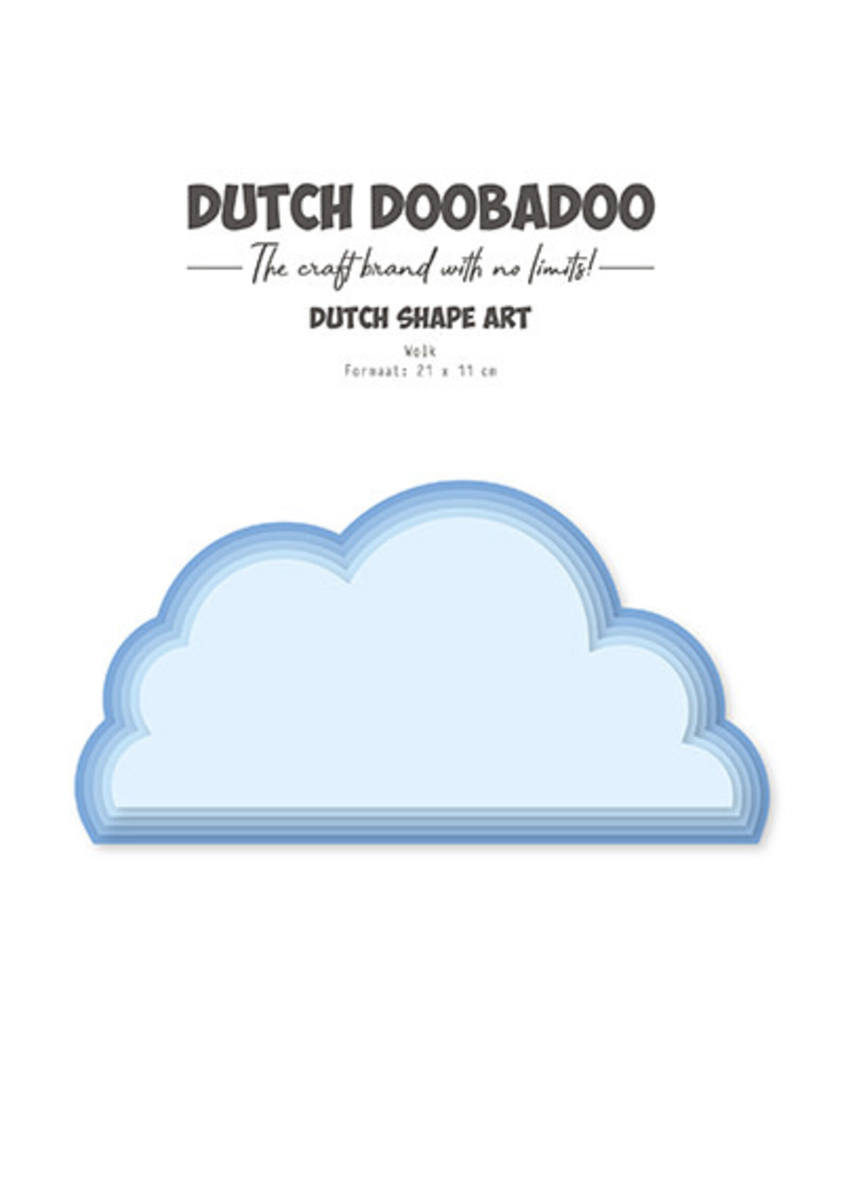 Dutch Doobadoo 470.784.290 - Shape Art Cloud