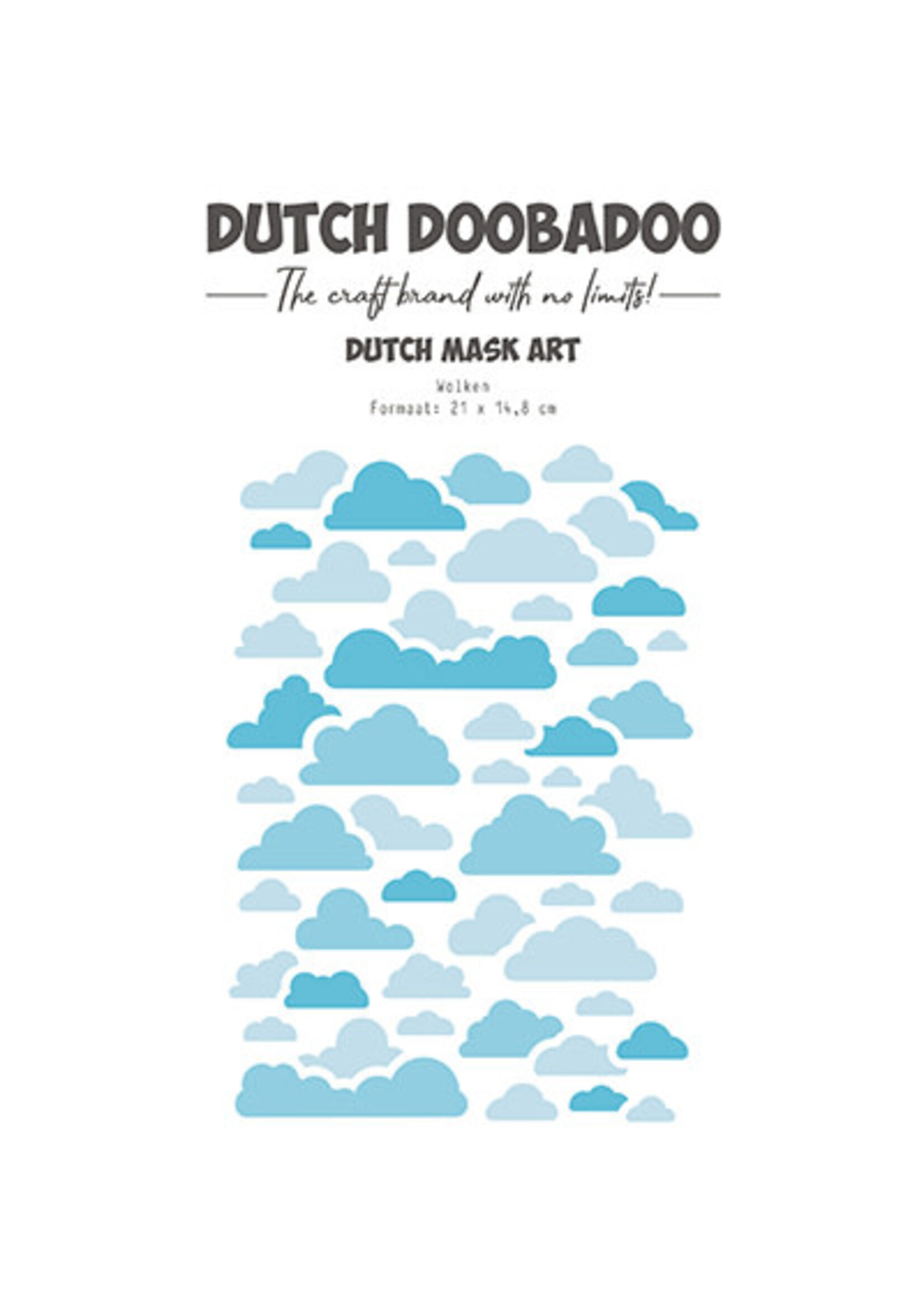 Dutch Doobadoo 470.784.291 - Mask Art Clouds