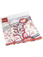 Marianne Design LR0844 - Open heart sprig